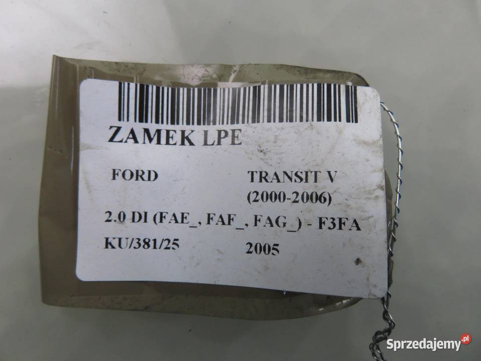 ZAMEK LEWY PRZEDNI FORD TRANSIT MK5 YC1AV21813BL osobowe