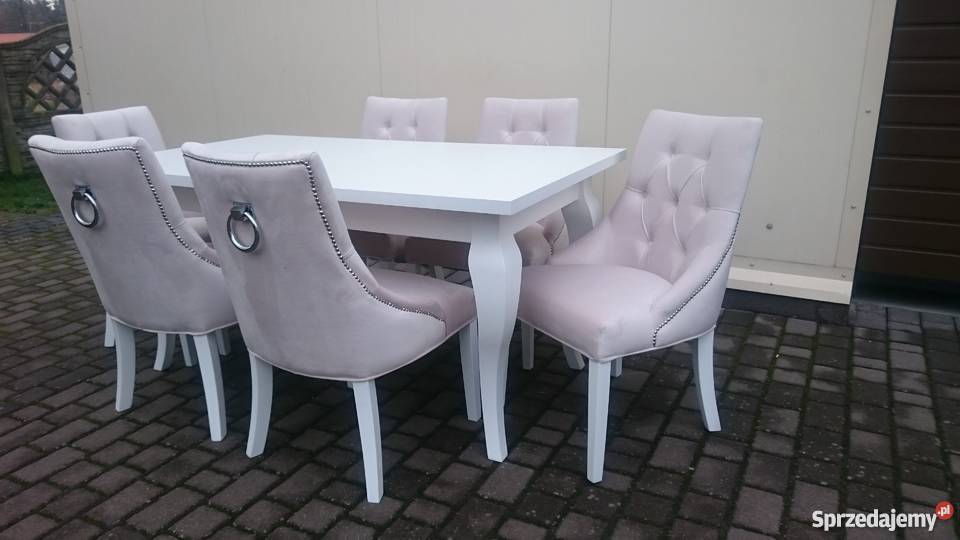 Krzesło shabby vintage tapicerowane modne lubuskie Gorzów Wielkopolski sprzedam
