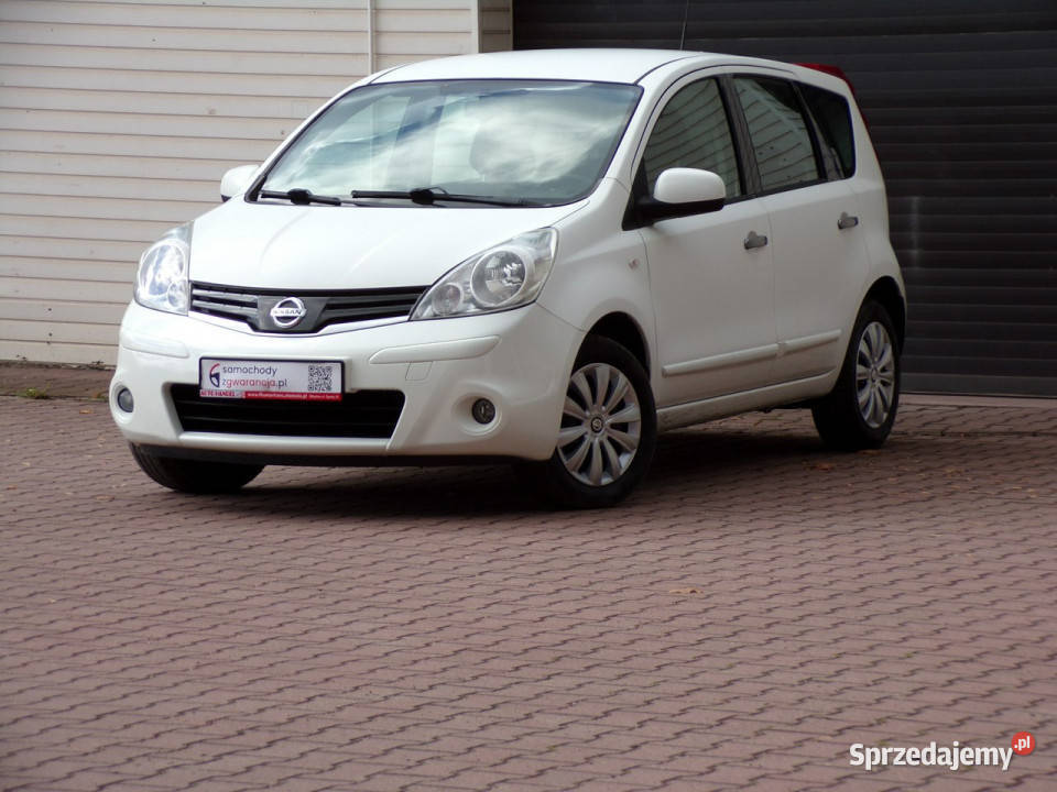Nissan Note Klima Gwarancja I wlaść 14 90 2012r centralny zamek Note Mikołów