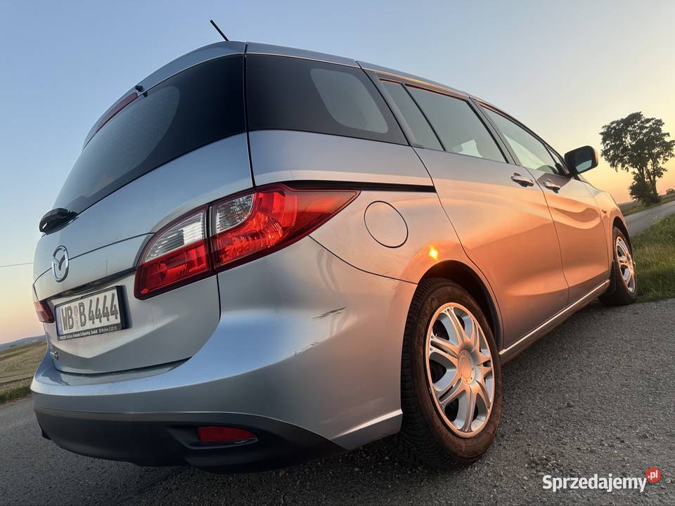 Mazda 5 II CW 18 MZR 115 120000 z Niemiec pierwszy właściciel Przeworsk