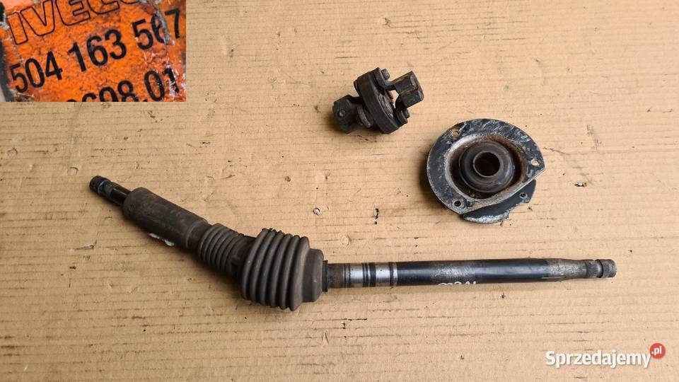 IVECO DAILY 4 0611 wałek nadella kolumny elementy kolumny kierowniczej Zawieszenie i układ kierowniczy dolnośląskie Legnica