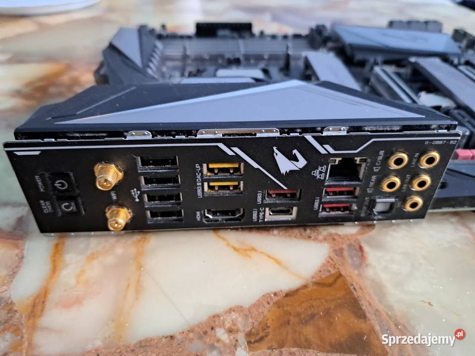 Z390 Aorus Master i79700K sprzedam