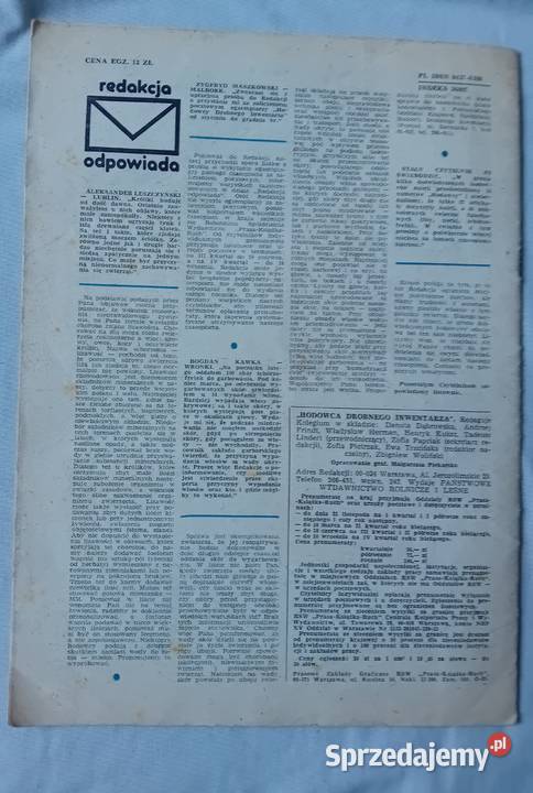 Hodowca Drobnego Inwentarza 6 1980 r Koźminek