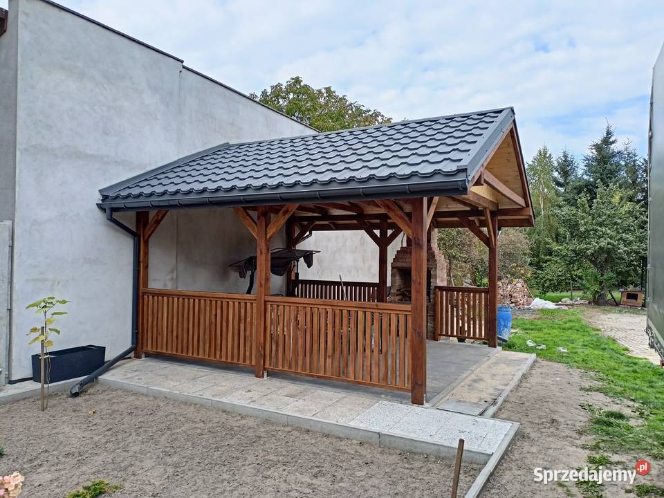Altanka zadaszenie pergola wiata Łowicz
