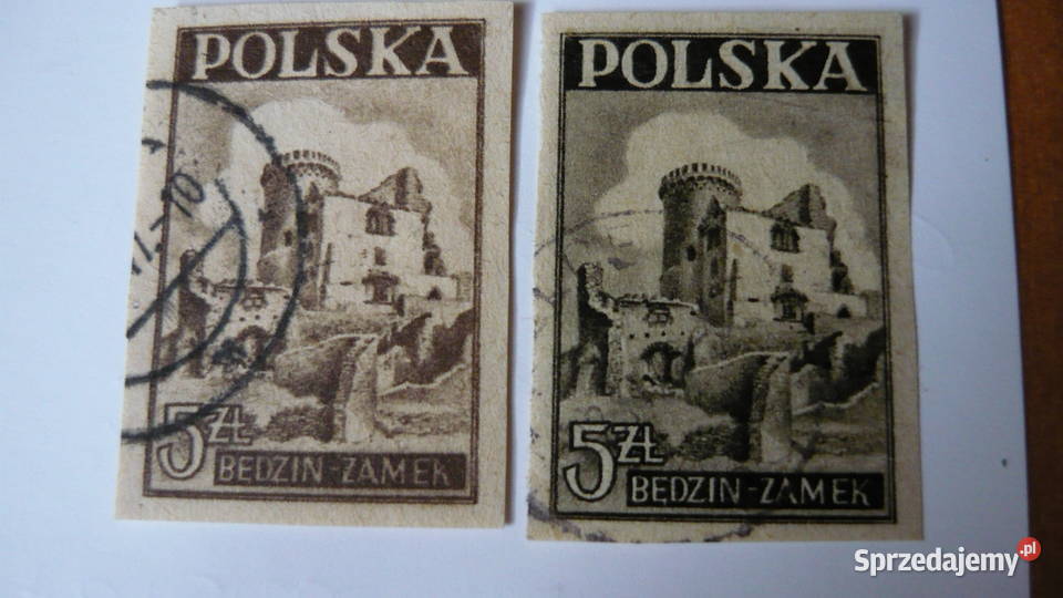 Znaczek Zamek Będzin śląskie sprzedam