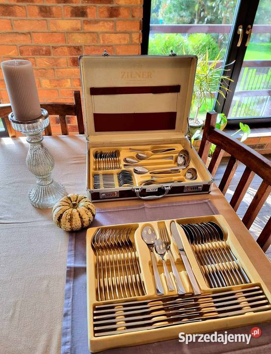 Walizka srebrna sztućce Olsztyn