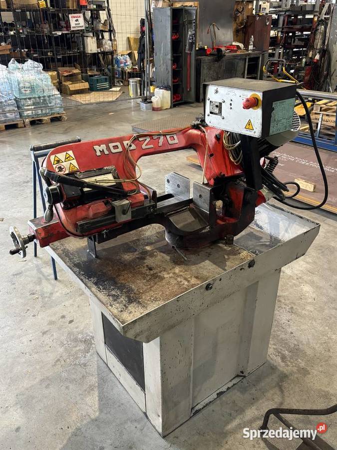 Przecinarka taśmowa piła BIANCO MOD 270MAN Drzymałowo sprzedam