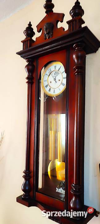 Zegar wiszący GB linkowy piękny sprawny Mielec