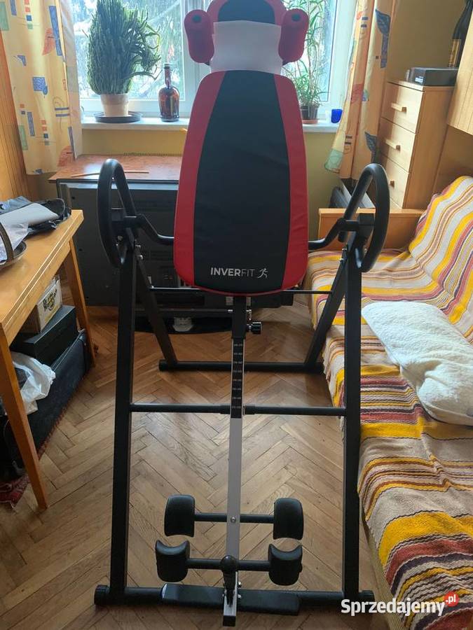Ławka do ćwiczeń InverfitSRed Sprzęt do ćwiczeń małopolskie Kraków