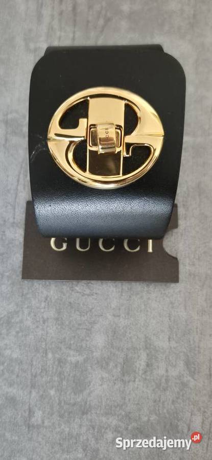 GUCCI bransoletka skórzana damska szeroka Warszawa sprzedam