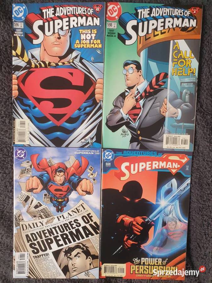 The Adventures Of Superman kolekcja 30 komiksów Gdynia sprzedam