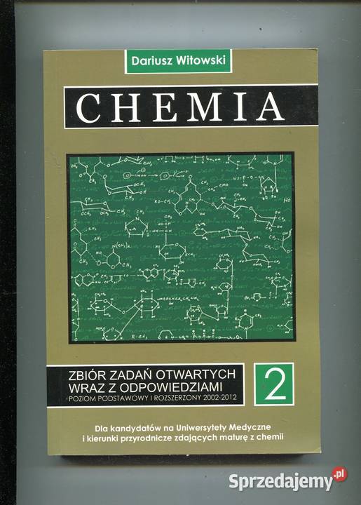 Chemia 2 Zbiór zadań otwartych z odpowiedziami Szczecin