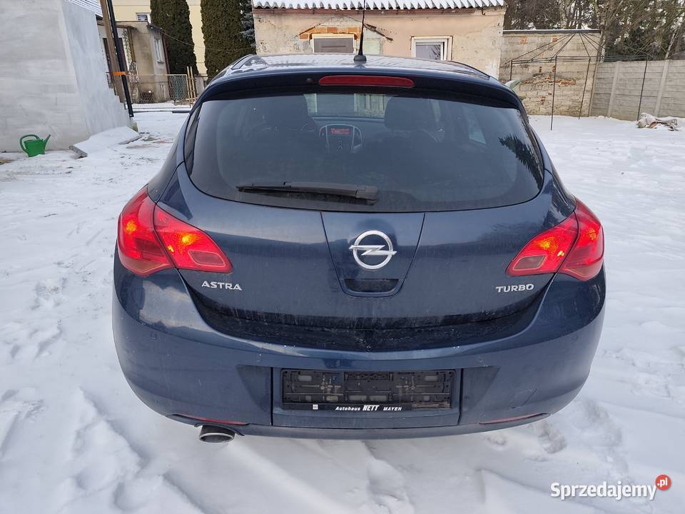 Opel Astra J 14 Turbo 140 2011 210 sprzedam