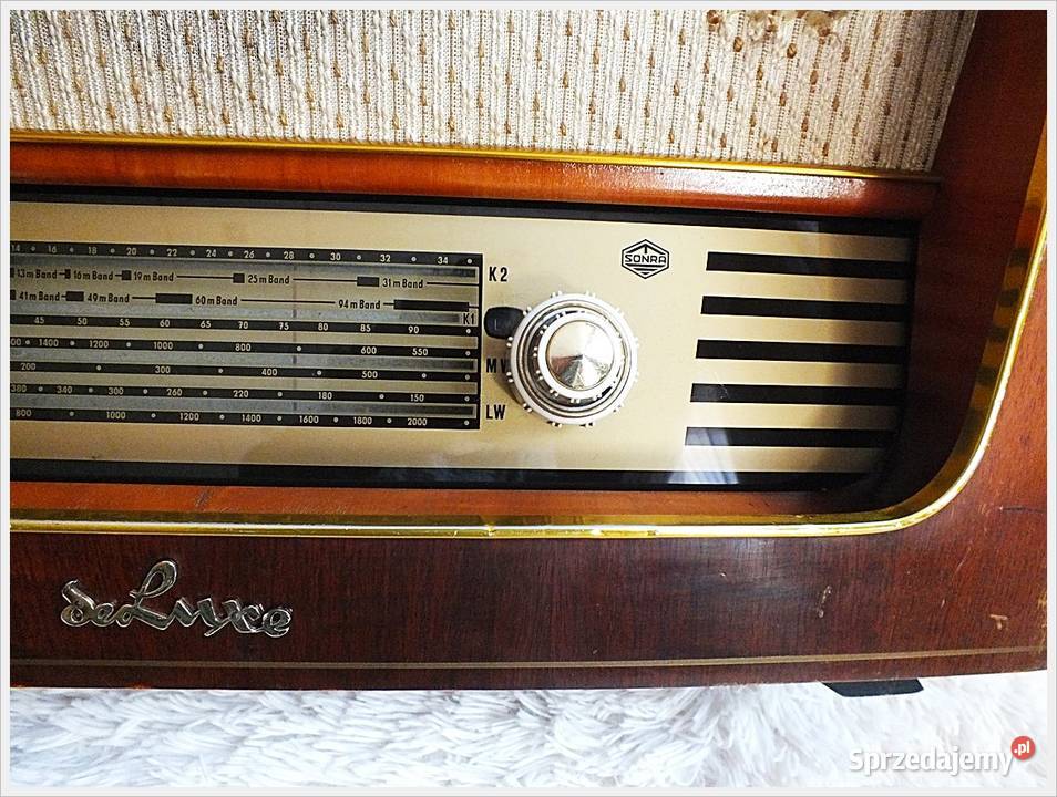 Stare lampowe Radio Sonneberg ILUMENAU 850 z lat Żary sprzedam