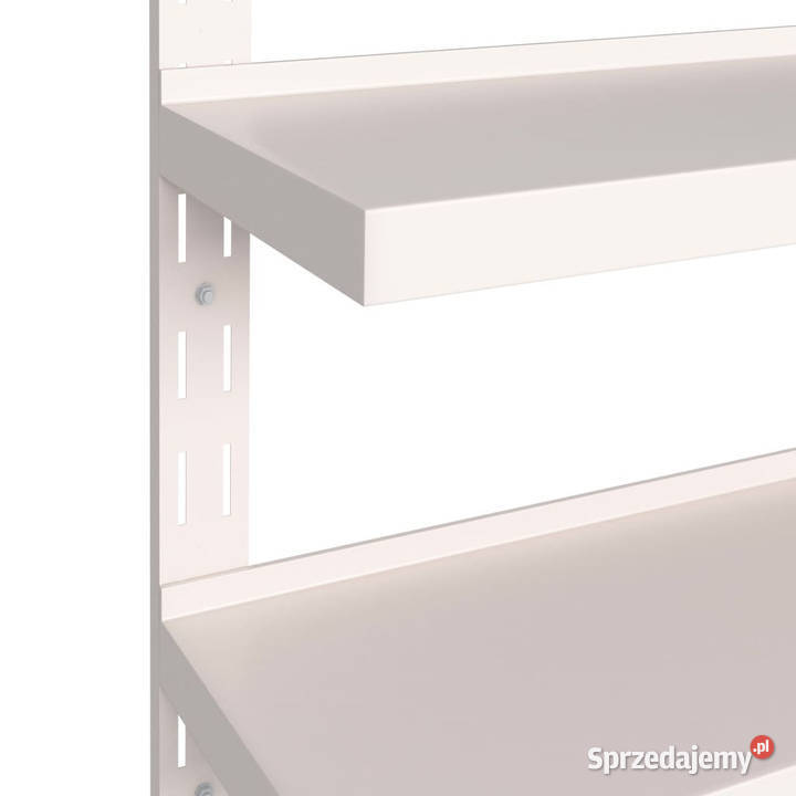 Wiszące półki ścienne 2 poziomy 2 stalowe 200x30 sprzedam