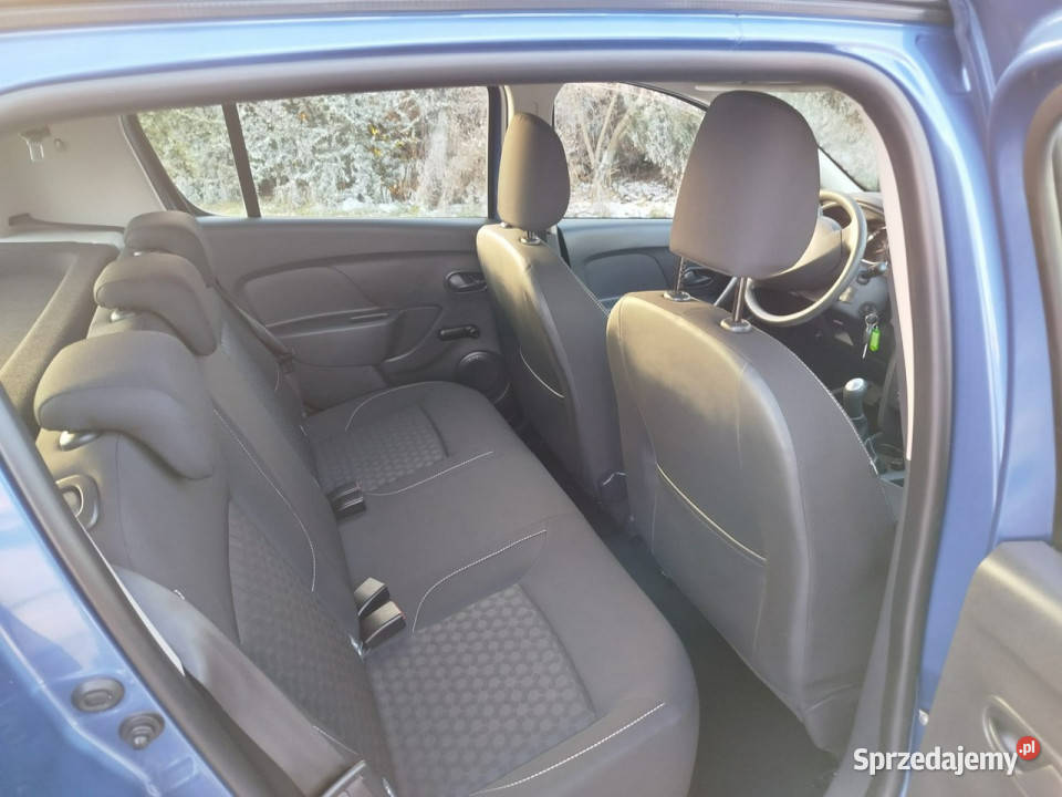 Dacia Sandero lift udokumentowany przebieg II centralny zamek Jarocin