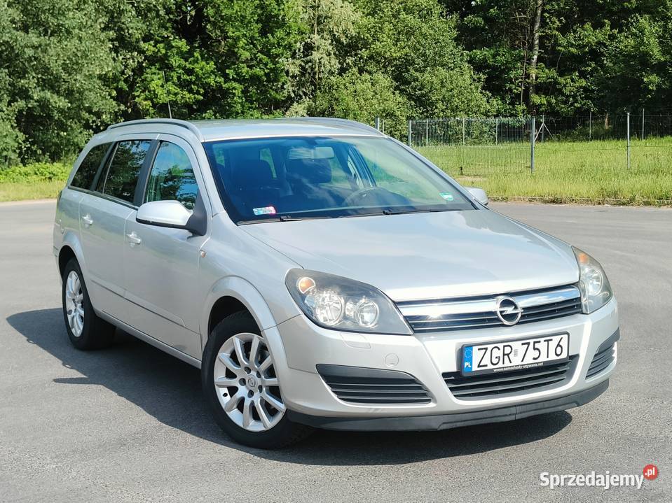 Opel Astra Kombi zar w benzyna 18 zadbany immobilizer Gryfino