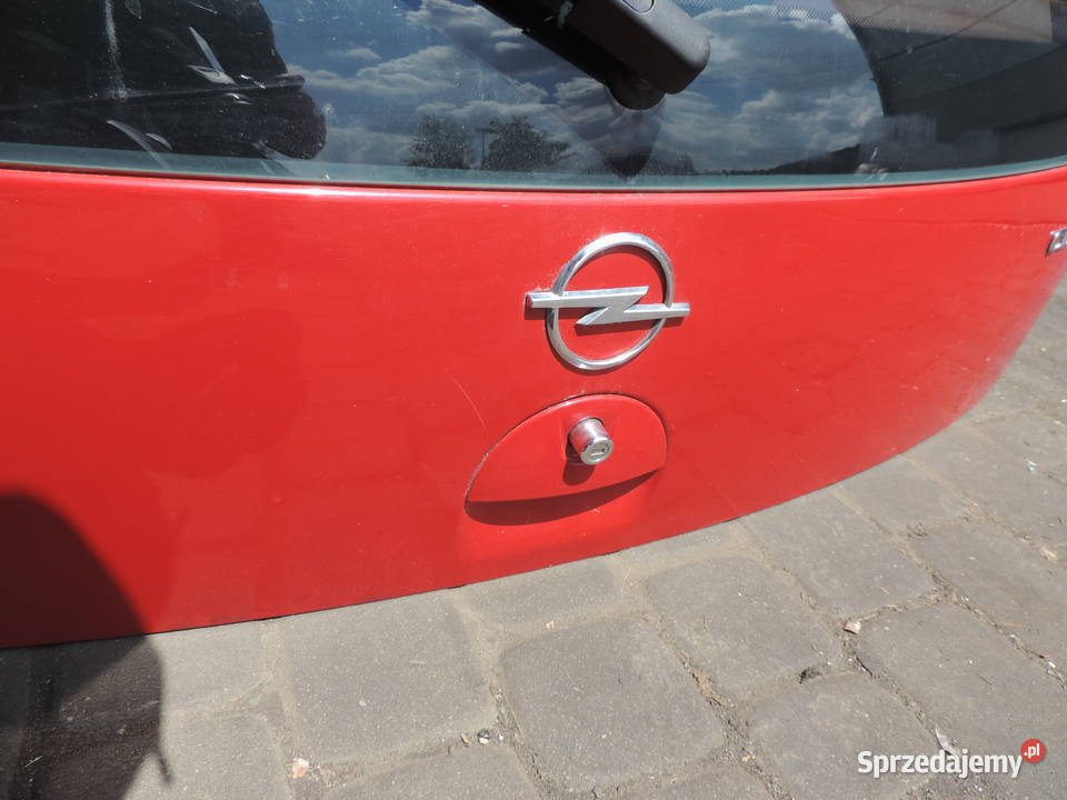 OPEL CORSA C FL KLAPA BAGAŻNIKA TYŁ TYLNA Z573 małopolskie Nowy Sącz