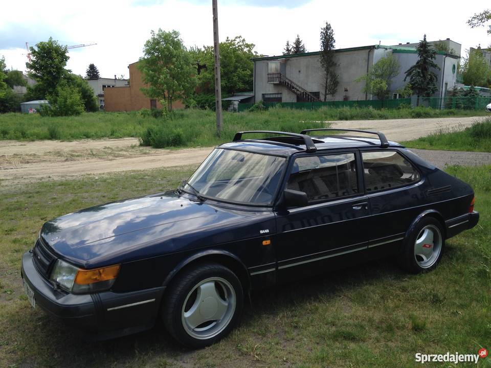 OKAZJA SAAB 900 8V 1989r 2/3 900 Łódź