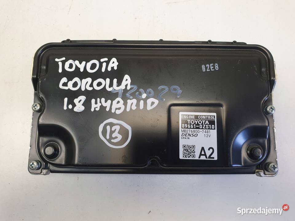 Toyota Corolla XII E21 18 H STEROWNIK SILNIKA lubelskie Chełm