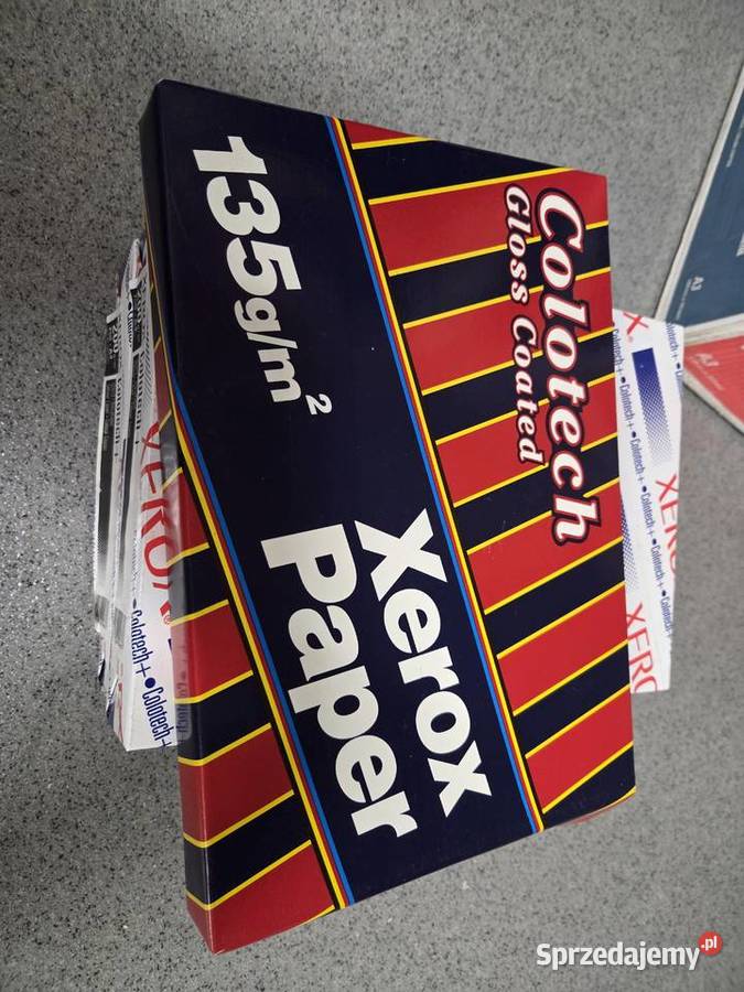 Papier A4 Xerox Colotech Super Gloss 135g 2500 mazowieckie Warszawa