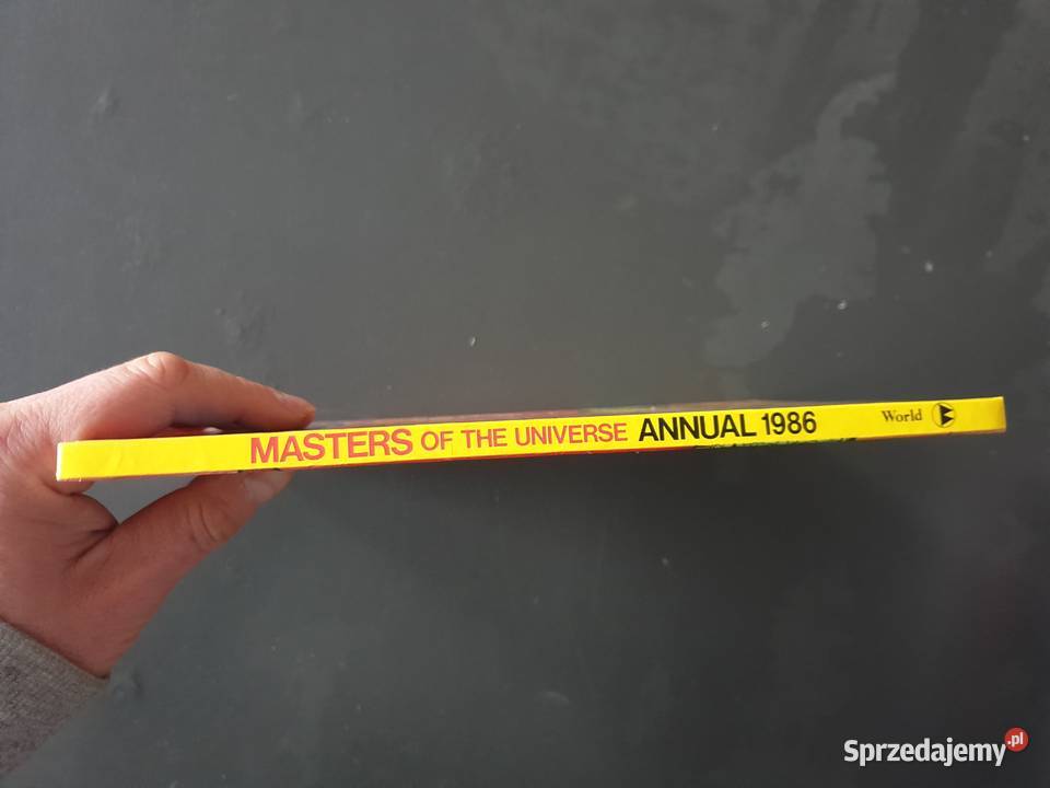 HeMan Masters Of The Universe Annual 1986 komiks twarda okładka  Gdynia