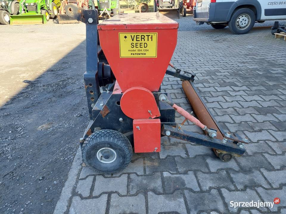 Siewnik talerzowy dociążony dosiewacz do traw Narzędzia ogrodnicze