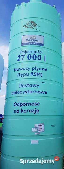 Zbiornik na RSM AgriMaster 22000 l zawór 3 Z Pozostałe Zielona Góra sprzedam