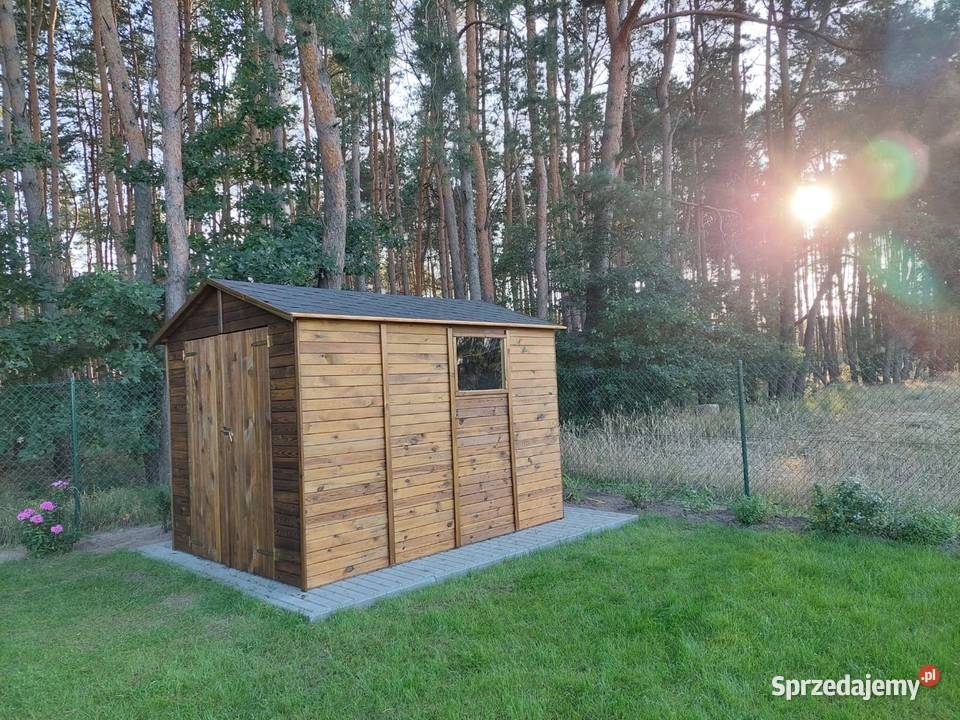 Domek Narzędziowy Ogrodowy Drewniany Wysyłka