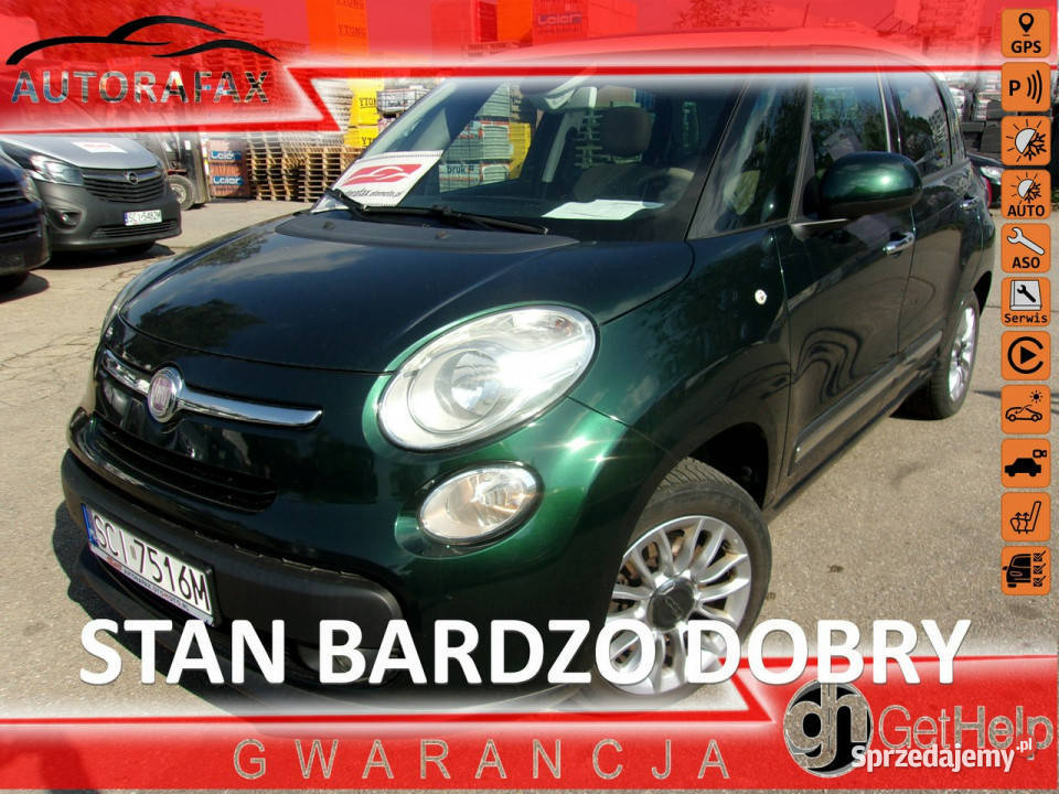 Fiat 500L L 14 Turbo Lounge Klimatronic 2stref 2 elektryczne lusterka Cieszyn