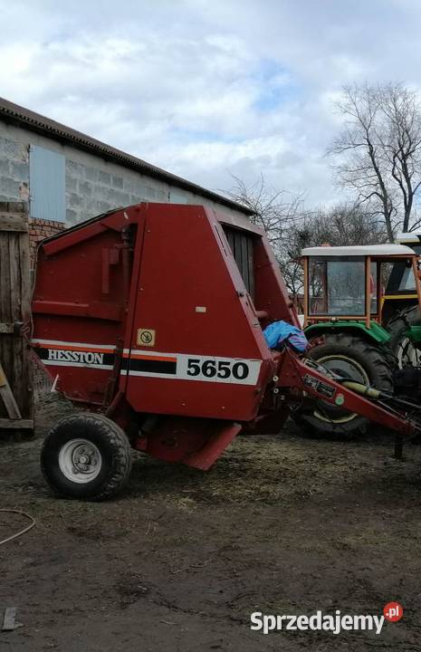 Prasa hesston 5650 Janowiec Wielkopolski