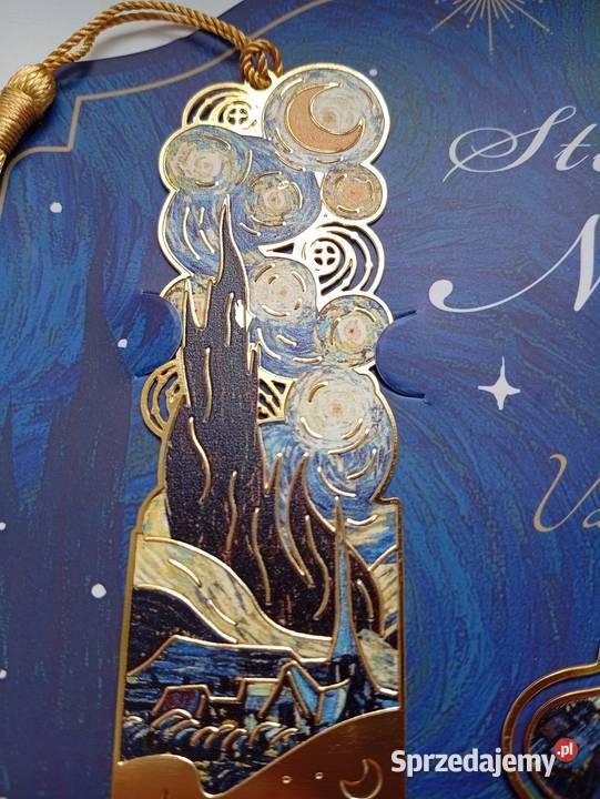 Zestaw dwóch zakładek do książek van Gogh Szczecinek