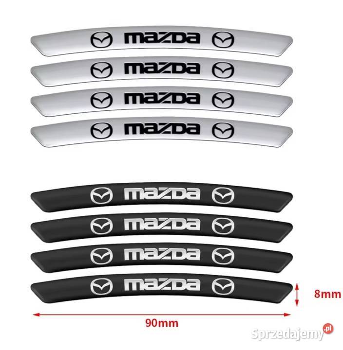 Naklejkiemblematy na felgi Mazda Chrom sprzedam