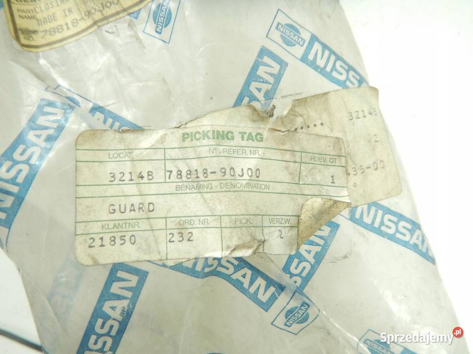 MOCOWANIE ZDERZAKA NISSAN PRIMERA 20 SLX