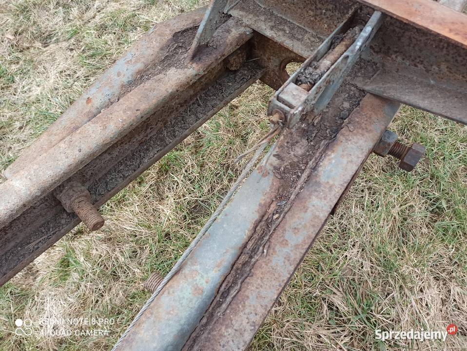 Rozrzutnik obornika rama