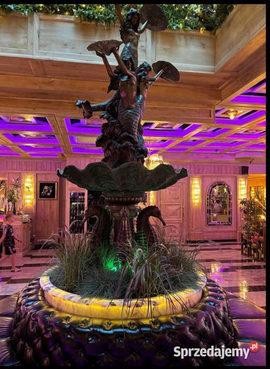 H240 Elegancka Fontanna z Brązu Wyjątkowa Wrocław