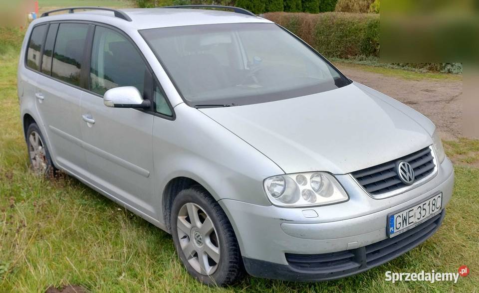 Volkswagen Touran VW TOURAN 20 TDI 140 tanio do 1968cm3 pomorskie
