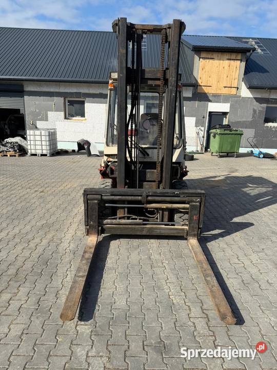 Wózek widłowy yale gdp 40mcv z wagą Sokoły