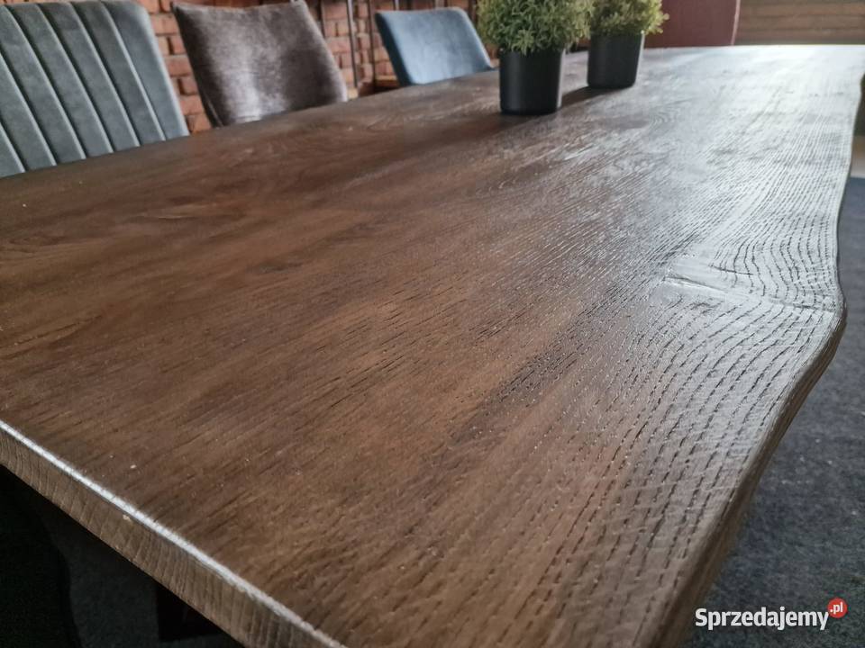 stół dębowy lity dąb 240x90 premium producent 76cm Zimnowoda