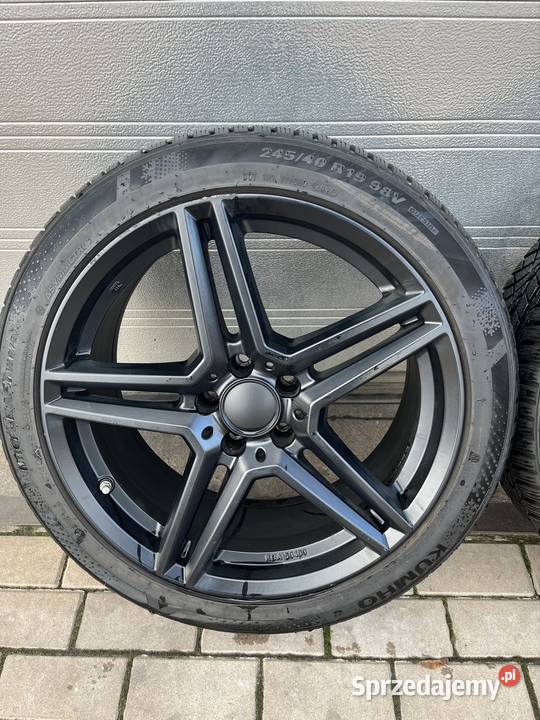 Koła felgi 19 5x112 Mercedes Audi zima 2023r Opony i felgi sprzedam