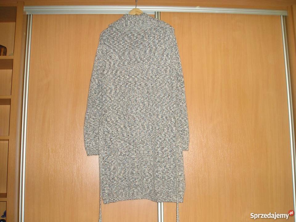 długi sweter z paskiem 4042 Yessica Słupsk sprzedam