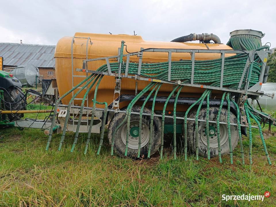 Beczkowóz Zunhammer 15000litrów z aplikatorem Nawożenie Suwałki