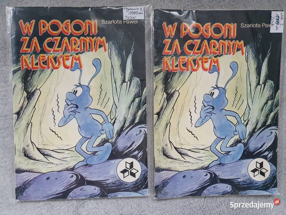 Przygody Kleksa zestaw 6 komiksów Szarloty Pawel Gdynia