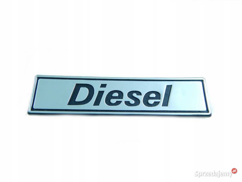 EMBLEMAT NAPIS DIESEL FIAT 127 ORYGINAŁ ASO