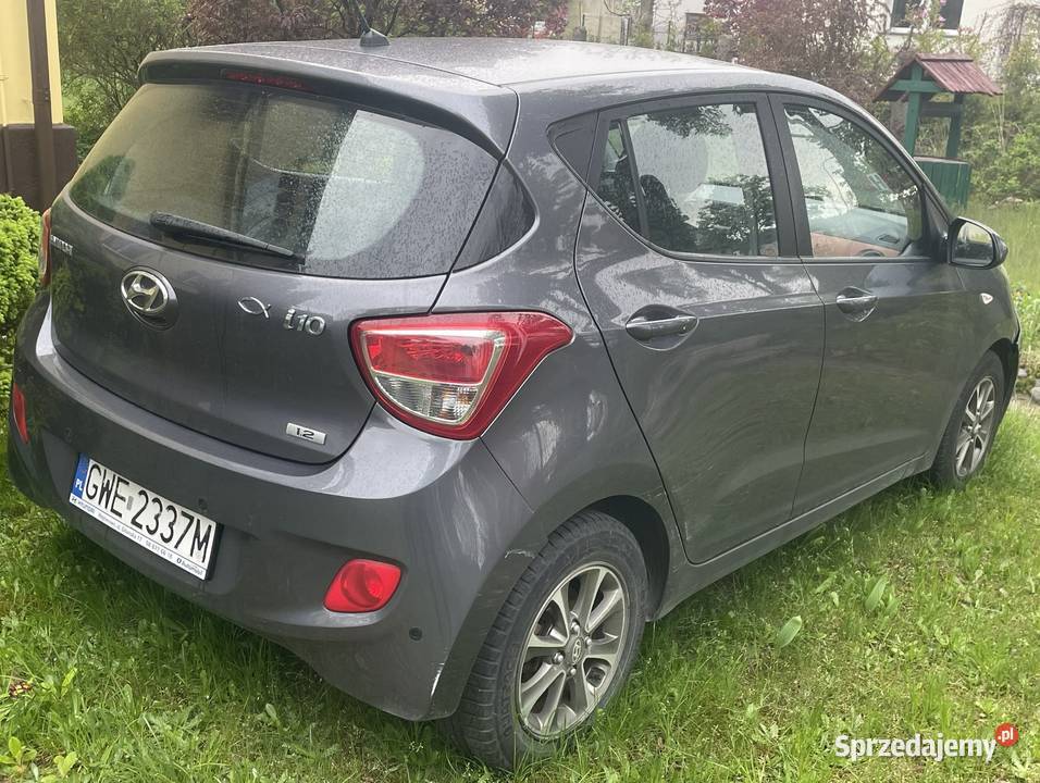 Hyundai i10 Hyundai i10 2015 12L niski przebieg Wejherowo sprzedam
