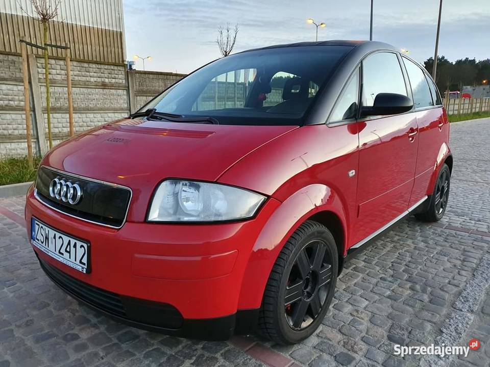audi a2 14TDI 75 czerwona limited edition 1400cm3 Szczecin