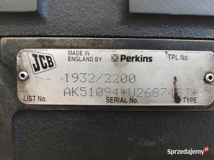 Silnik Perkins AK remoncie gwarancja AK51094 Wilkowo