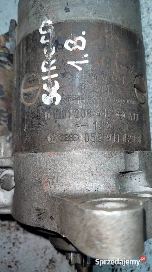 Rozrusznik Volkswagen Scirocco II 18 0001206416 Układ elektryczny, zapłon Łagów