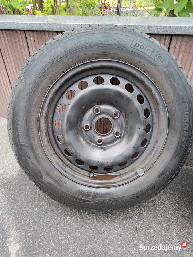 Felga stalowa r15 5x112 et 47 OEM z oponami Średnica 15" małopolskie Kraków