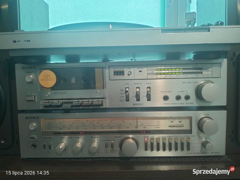 Zestaw Sony vintage Wieże i miniwieże Wieże i miniwieże